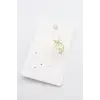 IEG - Taşlı Kıkırdak Küpe - Altın