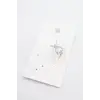 IEG - Taşlı Kıkırdak Küpe - Gümüş