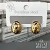 IEG - Taşsız Gold Kaplama Küpe