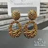 IEG - Taşsız Gold Kaplama Küpe