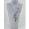 IEG - Tribal Balta  Figürü Çelik Erkek Kolye