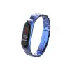 ieg™  Xiaomi Mi Band 4 Metal Baklalı Kordon - Mavi