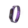 ieg™  Xiaomi Mi Band 4 Metal Baklalı Kordon - Mor