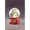 Yeni Yıl Kardan Adam Temalı Mini Boy Kar Küresi 6,5 cm
