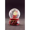 Yeni Yıl Noel Baba Hediyeleri Temalı Mini Boy Kar Küresi 6,5 cm