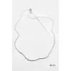 IEG - Yılan Zincir Kolye - 60cm - Gümüş