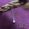 IEG - Zirkon Su Damlası Taşlı Kolye