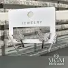 IEG - Zirkon Taşlı Kelebek Detaylı Küpe