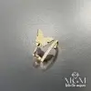 IEG - Zirkon Taşlı Kelebek Detaylı Küpe