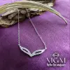 IEG - Zirkon Taşlı Kolye Rodyum