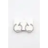 IEG - Zirkon Taşlı Küpe - Gümüş