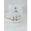 IEG - Zirkon Taşlı Üçlü Kombin Küpe