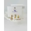 IEG - Zirkon Taşlı Üçlü Kombin Küpe