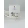 IEG - Zirkon Taşlı Üçlü Kombin Küpe
