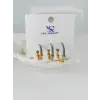 IEG - Zirkon Taşlı Üçlü Kombin Küpe