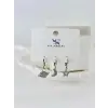 IEG - Zirkon Taşlı Üçlü Kombin Küpe