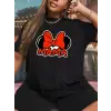 iegiyim™ Anneler Günü Baskılı T-shirt - Siyah