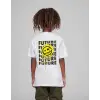 iegiyim™ Çocuk Unisex Baskılı T-Shirt - Beyaz
