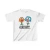 iegiyim™ Çocuk Unisex Baskılı T-Shirt - Beyaz