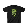 iegiyim™ Çocuk Unisex Baskılı T-Shirt - Siyah