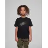 iegiyim™ Çocuk Unisex Baskılı T-Shirt - Siyah