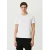 iegiyim™ ERKEK  Tişört Basic Bisiklet Yaka Regular Kısa kol T-Shirt - Beyaz
