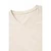 iegiyim™ Genç Kız Çocuk V Yaka Tişört Model - Taş