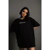 iegiyim™ Kadın Oversize Tişört Golf GTI Retro Araba Baskılı T-shirt - Siyah
