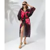 iegiyim™ Kadın Rahat Kesim Şifon Kimono - Siyah