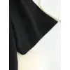 iegiyim™ Kadın T-Shirt Ive Got Your Back Basklı tişört - Siyah