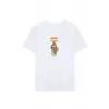 iegiyim™ Kız Labubu Çocuk Baskılı T-Shirt - Beyaz