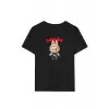 iegiyim™ Kız Labubu Çocuk Baskılı T-Shirt - Beyaz