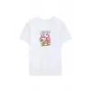 iegiyim™ Kız Labubu Çocuk Baskılı T-Shirt - Beyaz