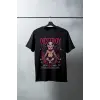 iegiyim™ Unisex Oversize 24/1 Penye DTF Baskılı Tişört - DTF106