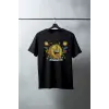 iegiyim™ Unisex Oversize 24/1 Penye DTF Baskılı Tişört - DTF116