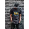 iegiyim™ Unisex Oversize 24/1 Penye DTF Baskılı Tişört - DTF122