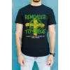 iegiyim™ Unisex Oversize 24/1 Penye DTF Baskılı Tişört - DTF126