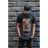 iegiyim™ Unisex Oversize 24/1 Penye DTF Baskılı Tişört - DTF127