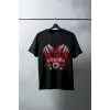 iegiyim™ Unisex Oversize 24/1 Penye DTF Baskılı Tişört - DTF128