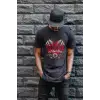 iegiyim™ Unisex Oversize 24/1 Penye DTF Baskılı Tişört - DTF128