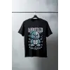 iegiyim™ Unisex Oversize 24/1 Penye DTF Baskılı Tişört - DTF131