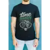 iegiyim™ Unisex Oversize 24/1 Penye DTF Baskılı Tişört - DTF133