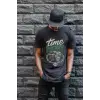 iegiyim™ Unisex Oversize 24/1 Penye DTF Baskılı Tişört - DTF133