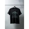 iegiyim™ Unisex Oversize 24/1 Penye DTF Baskılı Tişört - DTF134