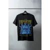 iegiyim™ Unisex Oversize 24/1 Penye DTF Baskılı Tişört - DTF140