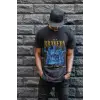 iegiyim™ Unisex Oversize 24/1 Penye DTF Baskılı Tişört - DTF140
