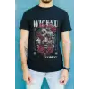 iegiyim™ Unisex Oversize 24/1 Penye DTF Baskılı Tişört - DTF142