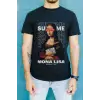iegiyim™ Unisex Oversize 24/1 Penye DTF Baskılı Tişört - DTF143
