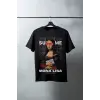 iegiyim™ Unisex Oversize 24/1 Penye DTF Baskılı Tişört - DTF143