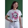 iegiyim™ Unisex Oversize 24/1 Penye DTF Baskılı Tişört - DTF146